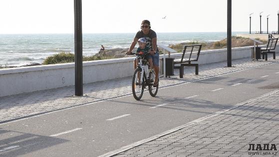 Велодорожка на набережной
